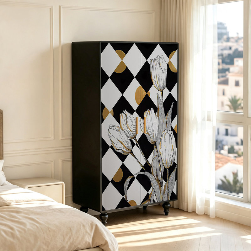 Armoire ménagère écologique de style français