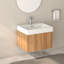 Meuble-lavabo mural 24 po avec lavabo intégré