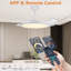 Ventilateur de plafond rétractable de 42 pouces, ventilateur de plafond à profil bas avec lumière et télécommande, ventilateur noir moderne avec pales rétractables pour la salle à manger salon chambre à coucher, à intensité variable, minuterie