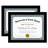 Meridee 8.5x11 Diploma Frame - Document Frame with Shatter-Resistant Glass and Engineered Wood - (2 Pack)