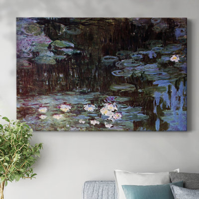 «Water Lillies # 1» par Monet-Gallery, toile tendue