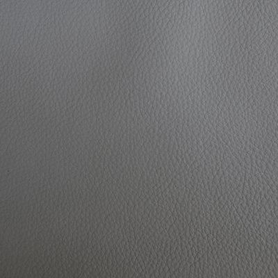 Pelle Fabric | Solid Faux Leather Fabric| Color Gray