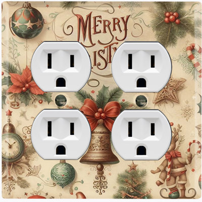 Merry Christmas Festive Ornaments