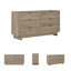 Commode double 6 tiroirs Elfidio-87685157