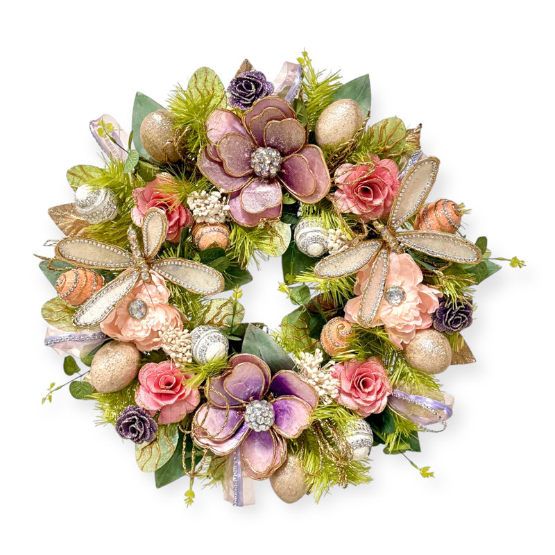Couronne florale de Pâques