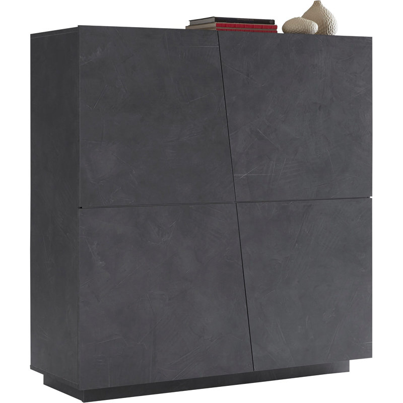 Bayonne 120cm Sideboard, Ardesia Grey