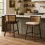 Tabouret de bar d'intérieur rembourré Talia-27284617