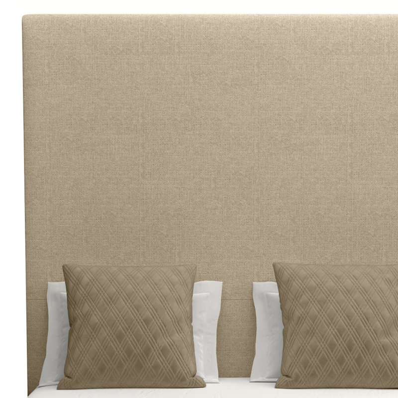 Dezyah Upholstered Panel Bed, Flax Revolution®, King