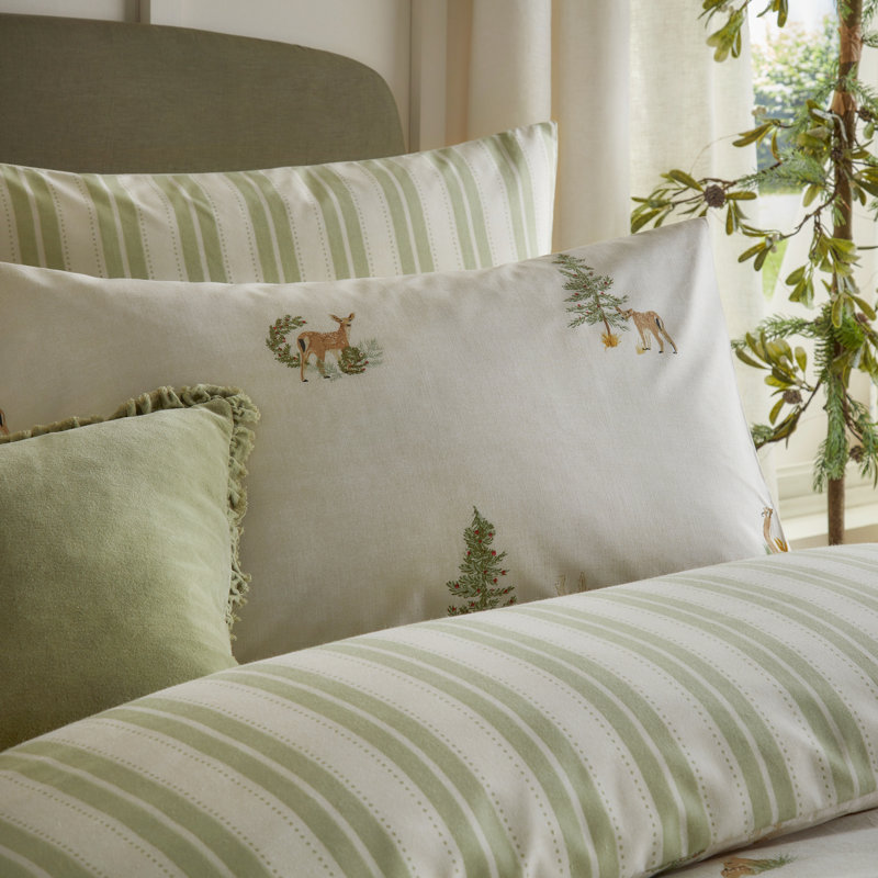Charlecote 100% Cotton Machine Printed Sheet Set