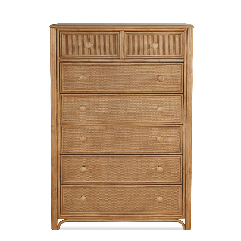 Summer Retreat 7 - Drawer Dresser, Antique Frost White