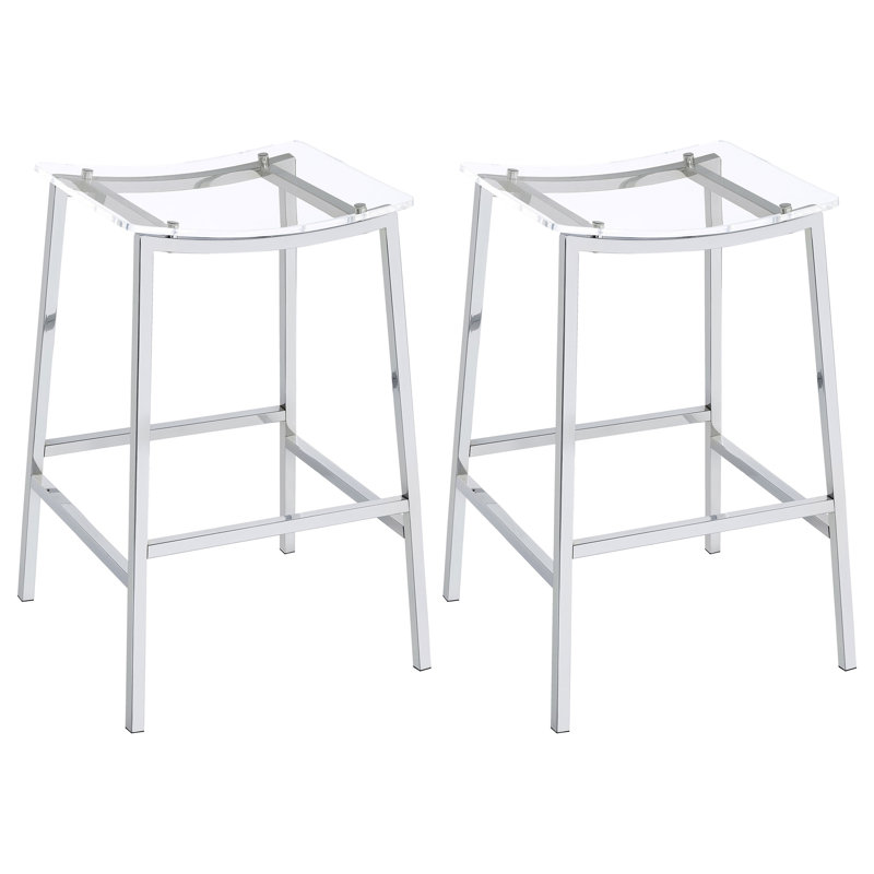 Tabouret de bar sans dossier Staten (ensemble de 2), Tabouret de bar (siège d'une hauteur de 29 po)