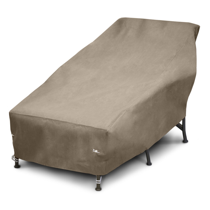 Housse pour chaise Weathermax ™, H 32 po x l 30 po x P 82 po, Taupe, Polyéthylène