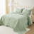 Microfiber Reversible Oversized 3 Piece Coverlet, Bedspread Set-1750834153-1750834167