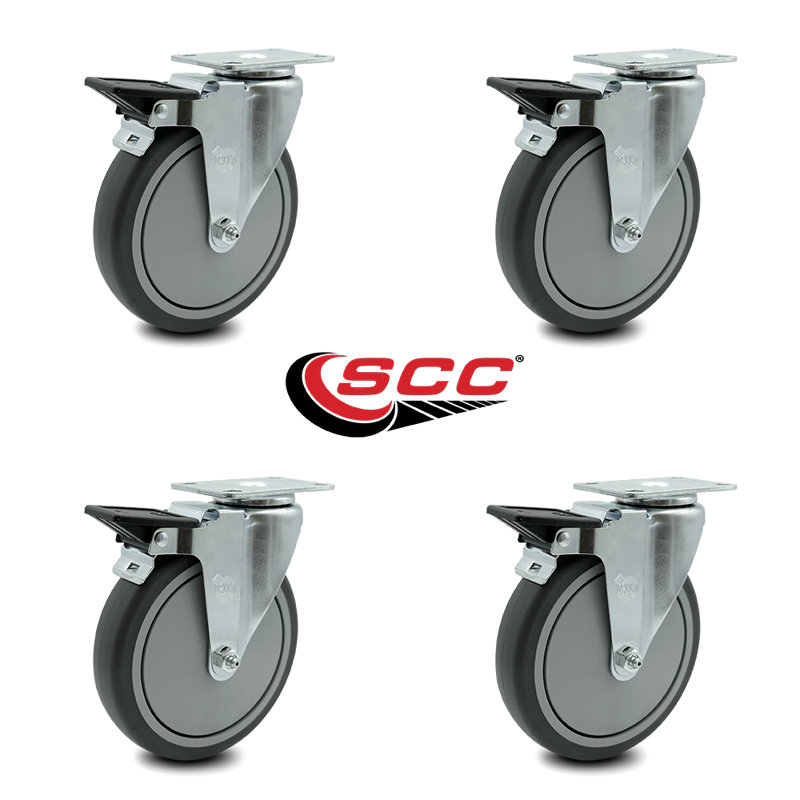 Thermoplastic Rubber Caster