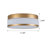 11.4" Modern LED Milk Glass Flush Mount-887198535