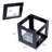 Black Acrylic Picture Frame Photo Cube