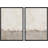Duotone Tan Abstract Landscape Minimalist Neutral Framed Canvas 2 Pieces Print Modern Artworks-91069426-91069428