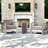 Aivery 2 - Person Patio Conversation Sets with Cushions