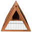 Vida Wooden Outdoor Triangle Rabbit Guinea Pig Pet Hutch Run Cage