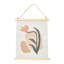 Abstract Floral Canvas Wall Scrolls