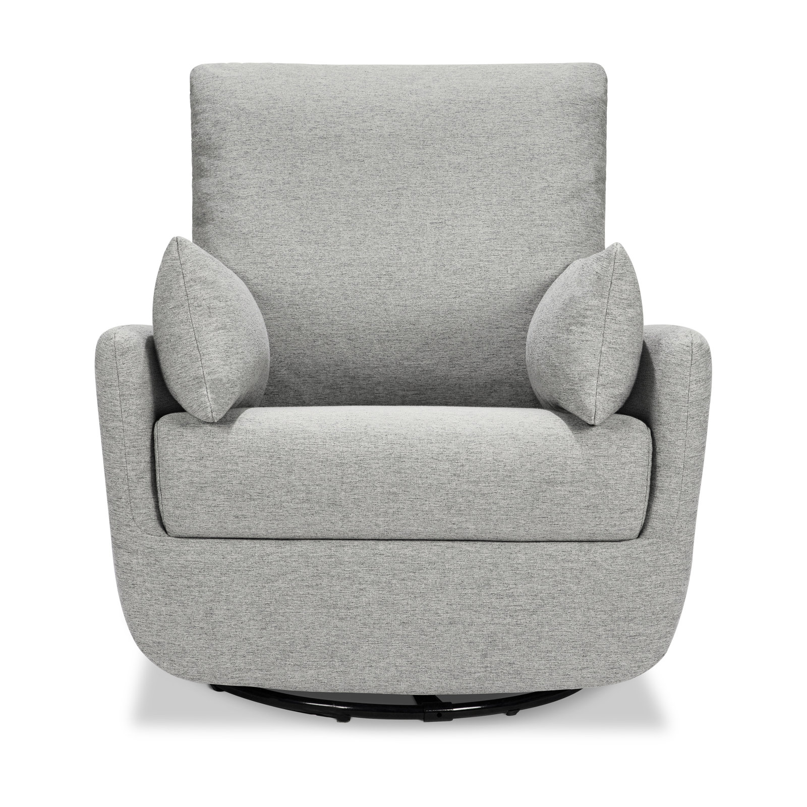 Juno Swivel Glider, Frost Gray