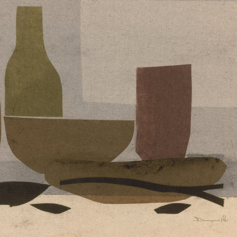 Wine And Olives Painting by Dan Hobday, 30" H x 40" W x 2.5" D