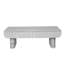 Table basse avec plateau en bois gris, table basse moderne Mid-Century avec tiroir cannelé, table basse de salon, bureau-1184856957