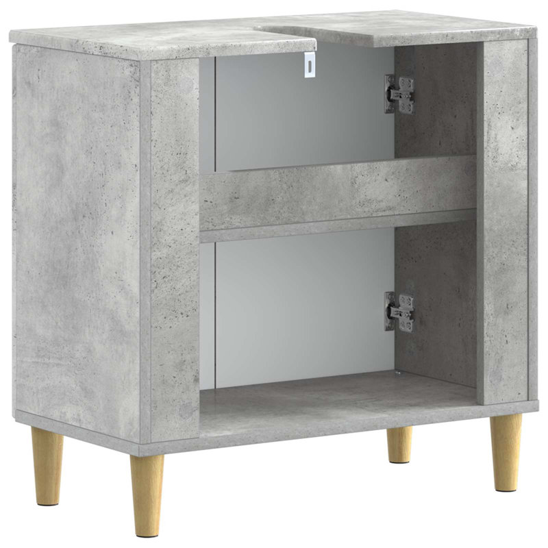 Under Sink Cabinet, Concrete Grey