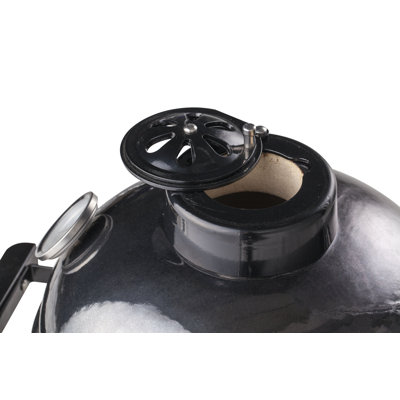 All-Pro 11 In. Outdoor Convenience Series Ceramic Kamado Grill & Cooker