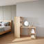 Adjustable-height Desk With Storage Shelves And Casters-45278307