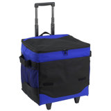 Picnic At Ascot 100 Quarts Picnic Tote Bag Cooler with wheels in Royal Blue