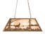 Luminaire suspendu géométrique pour table de billard 6 lumières Old Forge-124967264