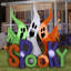 Décoration extérieure d'Halloween