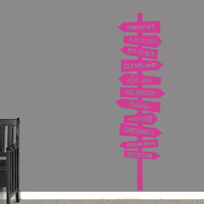 Non-Wall Damaging Wall Decal