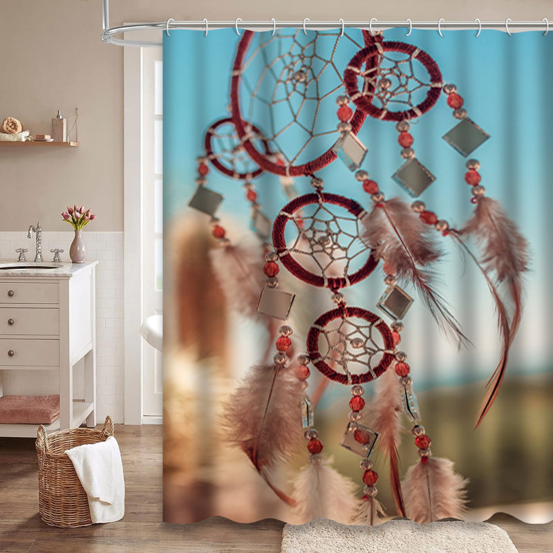 Rideau de douche Boho Chic, L 72 po x l 84 po