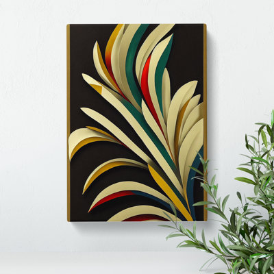 Enchanting Feathers - Wrapped Canvas