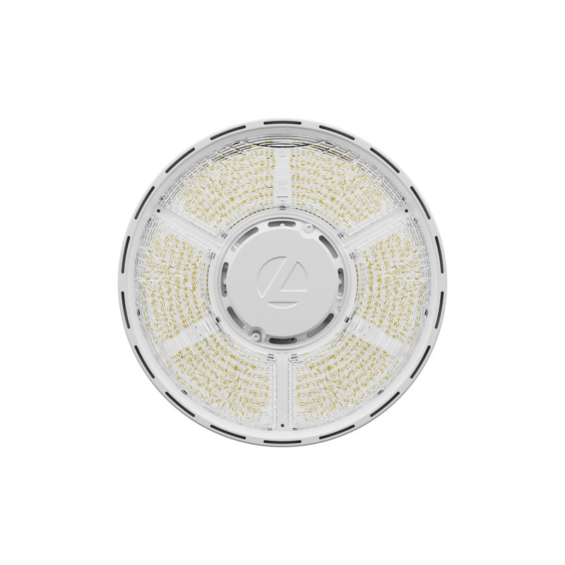 Modern Dimmable LED Ceiling Light with Remote Control, White Polycarbonate Shade