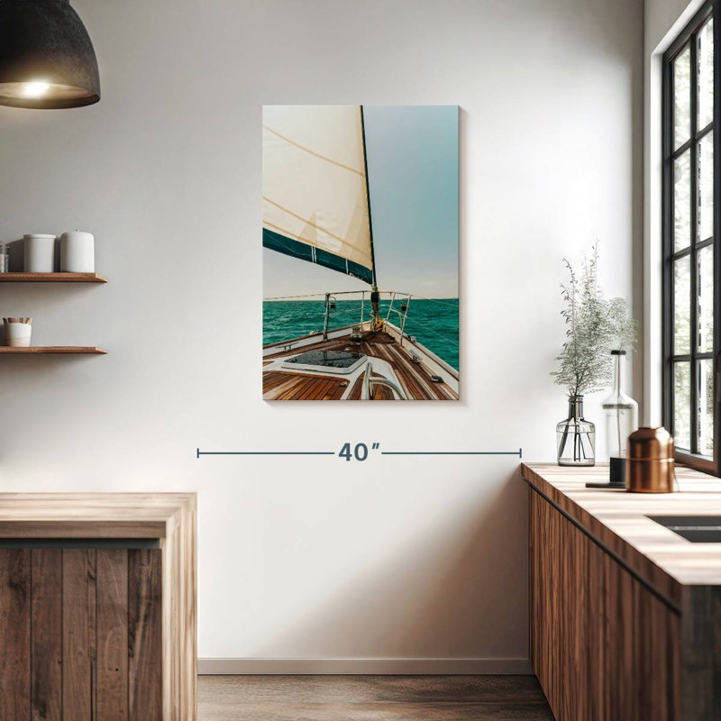 Mehar Caribbean Sailboat, 36" H x 24" W