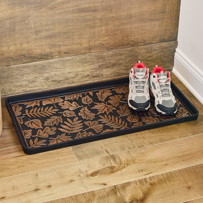 Eddie Bauer Fall Leaves Rubber Boot Trays