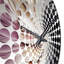 Burlands - Abstract Painting Wall Clock-861697453