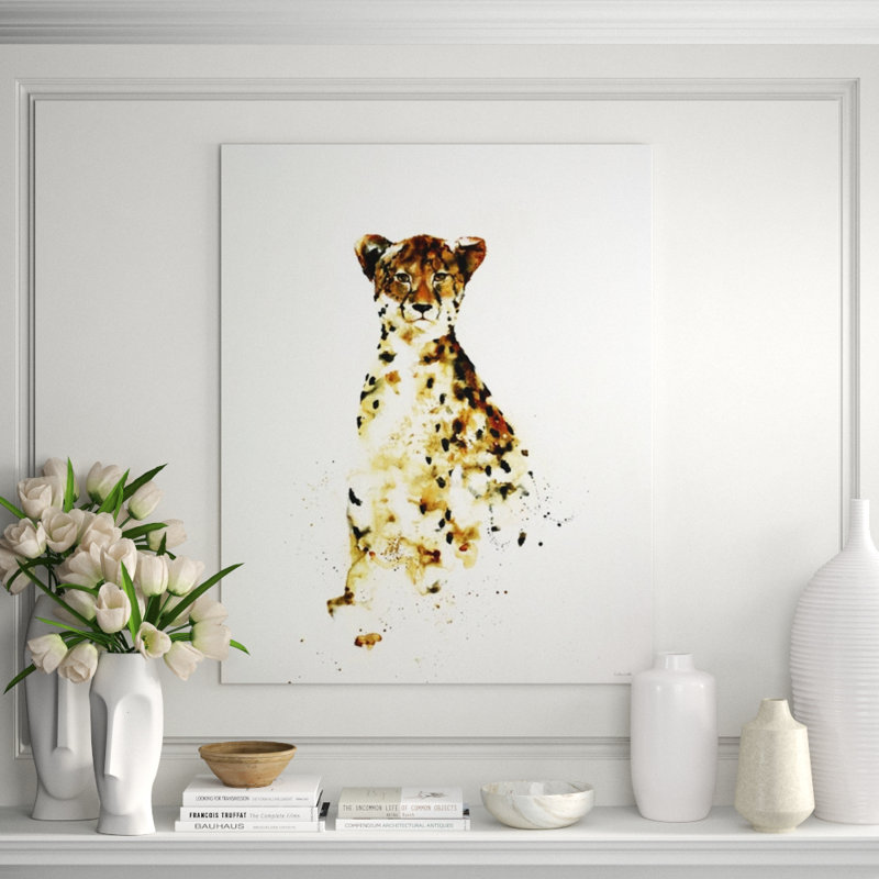 Cheetah Print, Outdoor, 68" H x 54" W