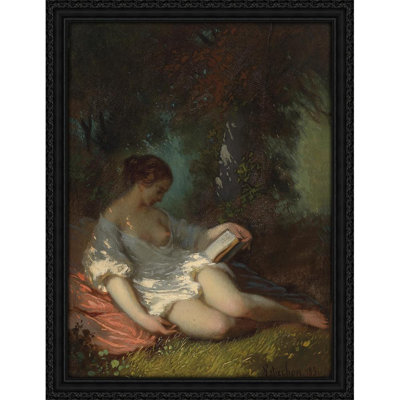 Lesende in Parklandschaft (1850)