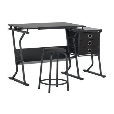 Centre de dessinateur avec tabouret Eclipse Ultra