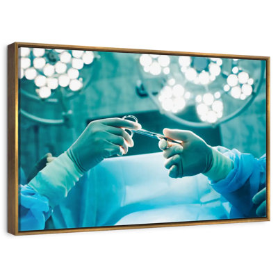 Nurse Handing Surgical Scissors