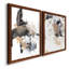 Ruckus I - Ensemble de 2 peintures sur toiles encadrées-1380066470-1380066464