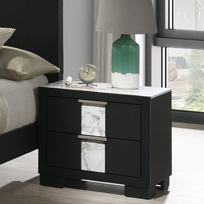 Table de chevet contemporaine 1pc