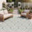 Nalaiya Performance Machine Washable Geometric Indoor/Outdoor Area Rug-1483689538