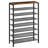 8 Tier 32 Pair Shoe Storage Rack Large Capacity Shoe Shelf