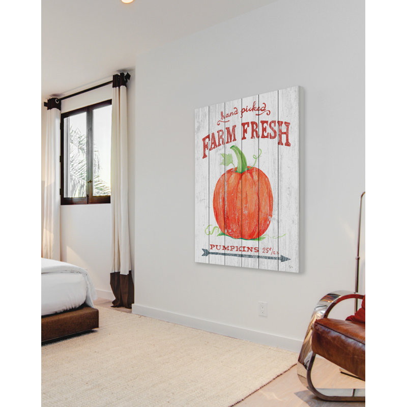 Art textuel sur bois « fresh from the Farm II » par Eyre Tarney, H 60 po x l 40 po x P 1,5 po