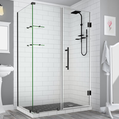 Bromley GS 34" x 72" Rectangle Hinged Shower Enclosure